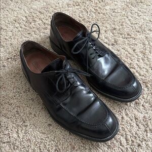 Florsheim Brass Boot Classic Black Leather Men's Lace Dress Shoes 10.5 Medium